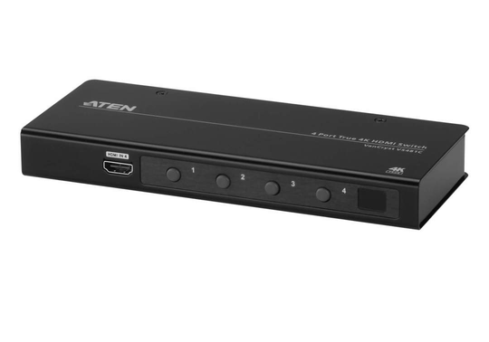ATEN HDMI-kytkin, 4 Porttia, True UHD, 3D, RoHS, Valkoinen