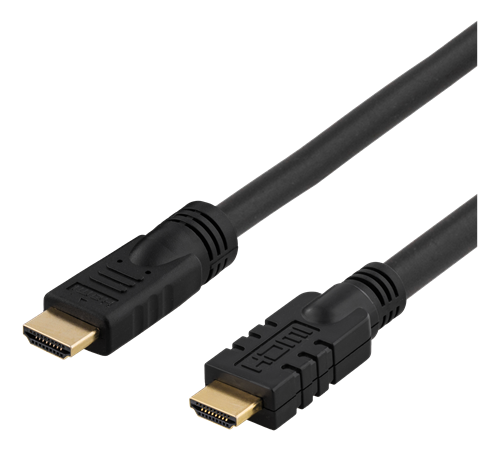 DELTACO Aktiiv. HDMI-kaapeli, HDMI High Speed With Ethernet, 4K, UHD