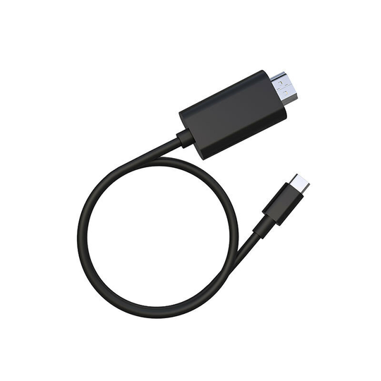 4K@30Hz USB-C till HDMI-kabel Mobiltelefon TV Projektionsskärm Videokabel för Tablet Phone Projektor Monitor