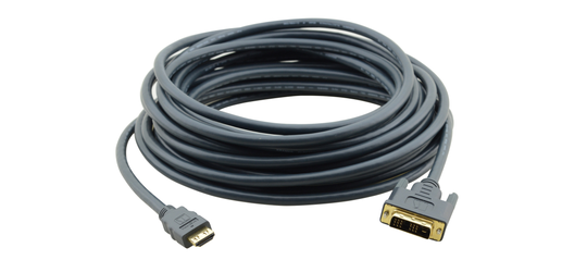 KRAMER C-HM/DM-3 HDMI TO DVI (MALE - MALE) CABLE (3') 0.9M
