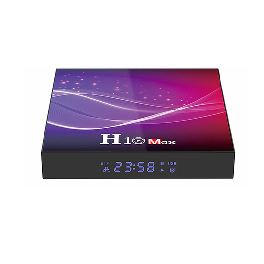 H10 MAX Smart TV Box Android 10.0 4G+64GB TV BOX Allwinner H616 2.4G/5G Dual Band WiFi bluetooth 4.1 Stöd 3D 6K HDR Medi
