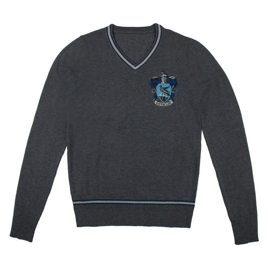 Harry Potter -​Ravenclaw - Grey Knitted Sweater - Small