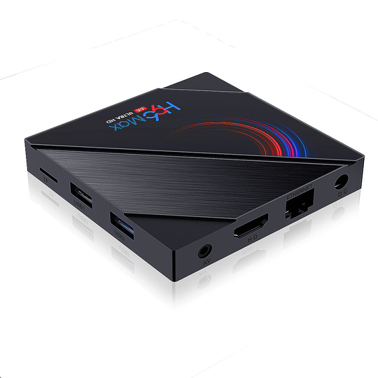 H96MAX H616 Smart TV Box Android 10.0 4G+64GB TV BOX 2.4G/5G Dual Band WiFi BT4.0 3D 6K Support Miracast DLNA Set Top Bo