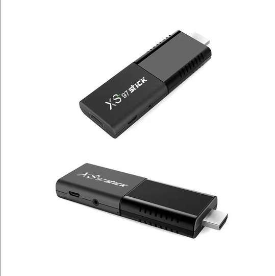 XS97 5.0 Smart TV-Stick Certifierad Netflix Google Assistant Bluetooth Android 10,0 4K HDR 2,4 GHz 5G Modell iptv DDR3 2