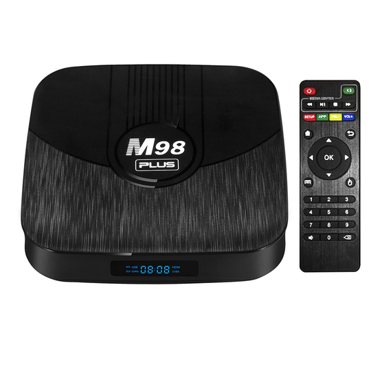 M98 Plus Smart TV Box 1+8GB Android 11 Amlogic S905W2 Set Top Box 2,4G Dual WiFi HDR 3D 4K Media Player Google Paly