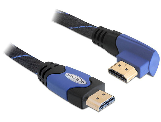 Delock Cable High Speed HDMI With Ethernet, 4096x2160, 2m, Black