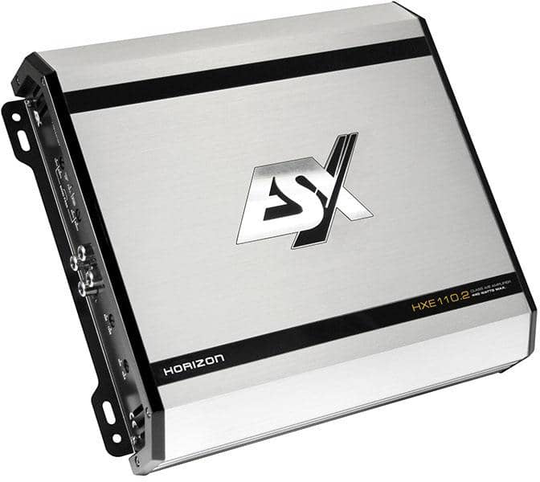 OUTLET-tuote (Takuu 1kk ostopäivästä) / ESX Audio Horizon HXE110.2 2-kanavainen vahvistin