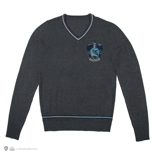 Harry Potter -​Ravenclaw - Grey Knitted Sweater - Large