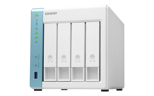 Desktop 4Bay NAS 1GB RAM 1Gbe White