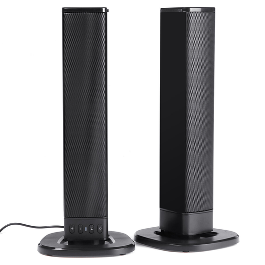 BS-36 bluetooth TV Sound Bar Hemmabio Soundbar Trådlös TV-högtalare Avtagbar 360 ° stereohögtalare
