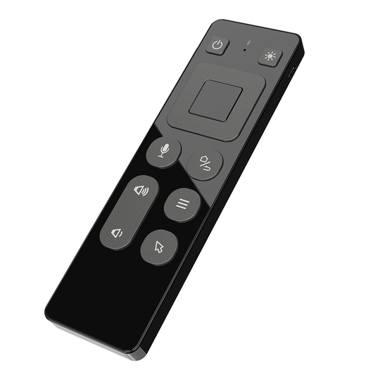 T9Pro Air Mouse Röststyrning 2,4 GHz Pekare Sida Turning Pen Presenter Trådlöst minitangentbord Smart Remote Android TV