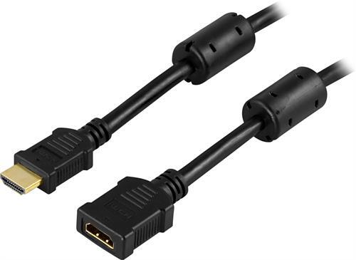 HDMI Jatkokaapeli, V1.3, 19-pin U-n, 3m