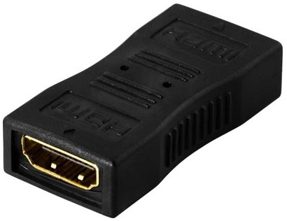 DELTACO HDMI-sovitin, 19-pin Naaras - Naaras
