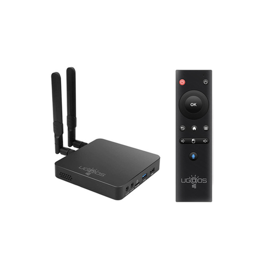 UGOOS UT8 Rockchip RK3568 DDR4 4GB 32GB eMMC Android 11 WIFI 6 1000M LAN 4K@60fps HDR10 BT 5.0 Smart TV BOX med bluetoot