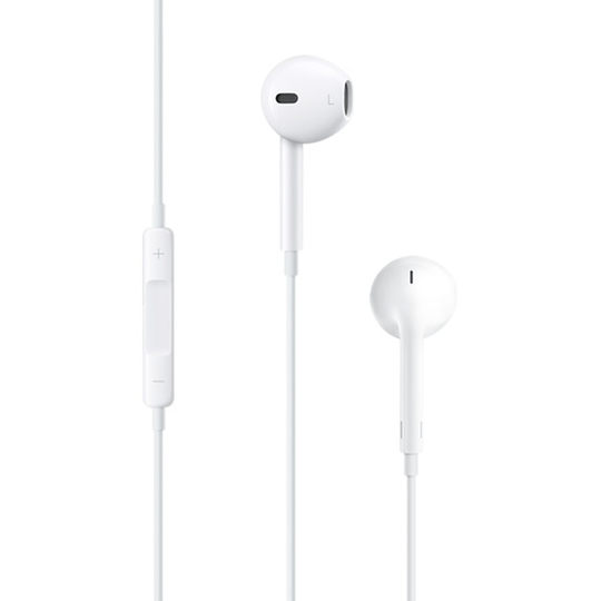 Apple IPhone EarPodit, 3,5mm Liitin, In-ear-kuulokemikrofoni, Valk.