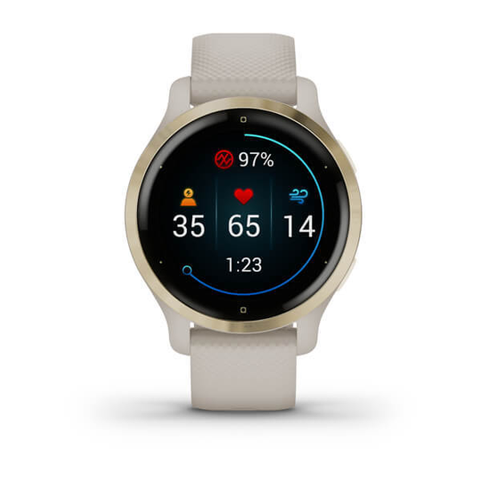 GARMIN VENU 2S, TUNDRA / SAMPPANJA