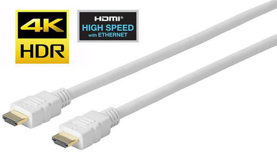 VivoLink Pro HDMI Cable White 7.5m