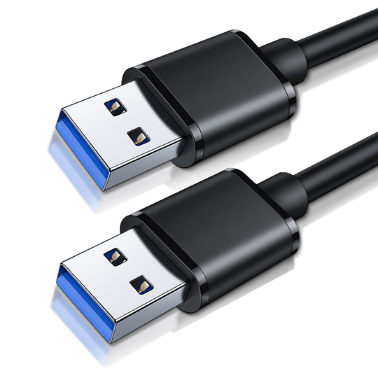 ESSAGER USB hane till hane förlängningskabel USB3.0 kärntråd 0,5M/1M/2M lång datakabel för bärbar dator Smart TV projekt