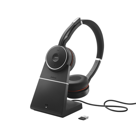 Jabra Evolve 75 Stereo UC, Charging Stand & Link 370