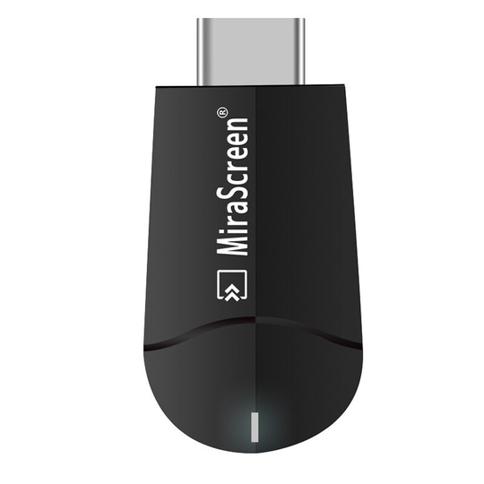 MiraScreen 2.4G+5G trådlös WiFi HDMI-kompatibel 4K HD Adapterdongel Screen Share Mirror Display för TV-telefon Android I