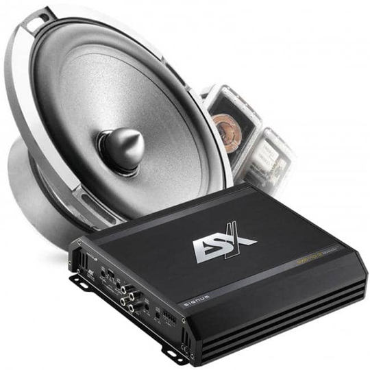 Focal PS165V1 6.5" erillissarja + SXE110.2 vahvistin