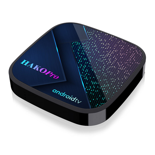 HAKO Pro Android 11 Smart TV Box 4G+32GB Amlogic S905Y4 2.4G/5G Dual Band WiFi Support 4K UHD BT5.0 Set Top Box