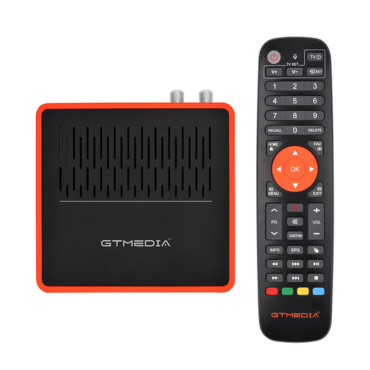 GTMEDIA GTcombo 2 i 1 Amlogic S905X3 Smart TV Box DVB-S2X T2 Satellit-TV-mottagare 2GB Bagge 16GB ROM Android 9.0 H.265