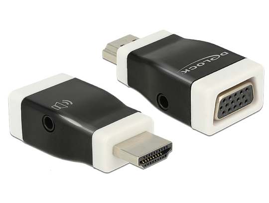 Delock Adapter HDMI-A Male > VGA Female With Audio