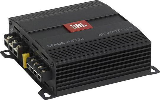 JBL STAGEA6002 2-kanavainen vahvistin (2 x 60 W) - JBL Autostereo