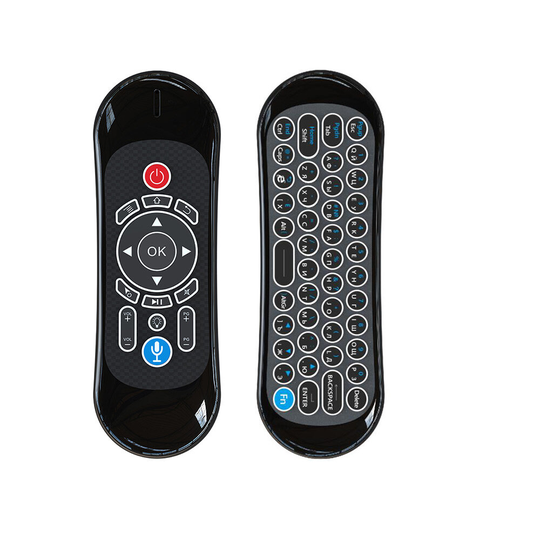 T120 Mini Trådlöst tangentbord WIFI Fly Air Mouse för Smart TV Projektor Google Voice Assistant Android TV Box