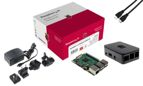 Raspberry Pi 3 B+ Premium Kit, Raspberry Pi 3 B+, Virtasovitin